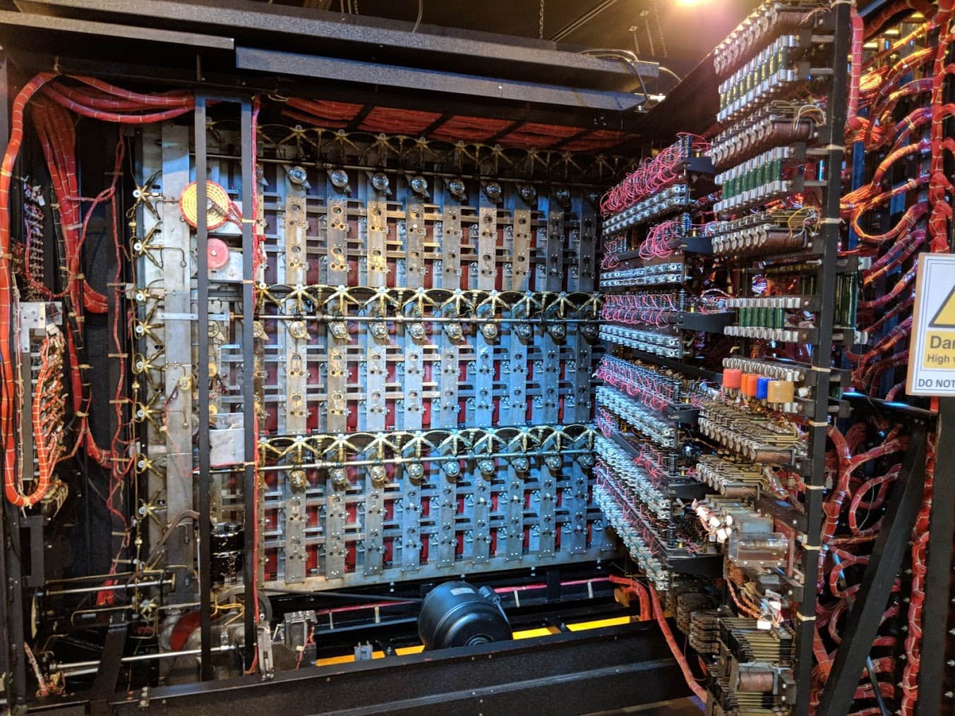 The code breaking Bombe computer was devised by Alan Turing to break German codes.